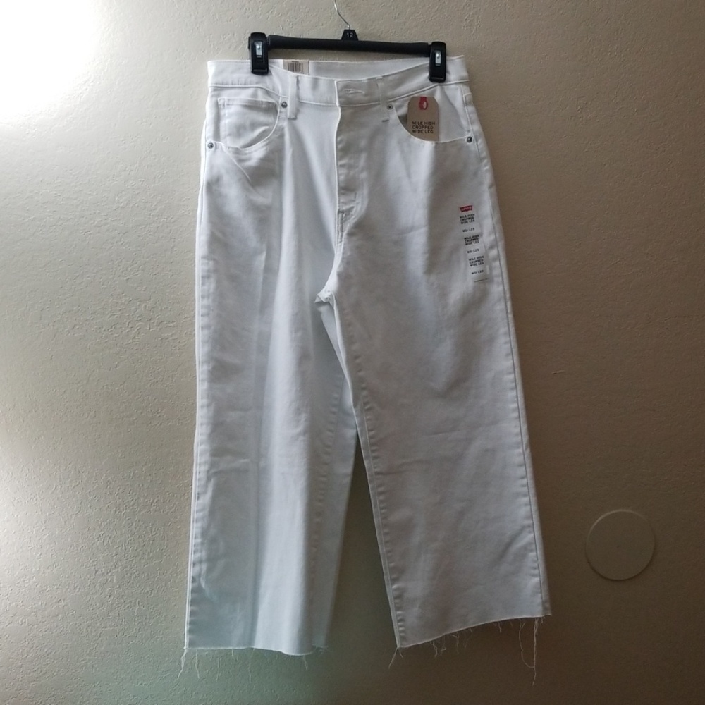 Levi’s White Jeans